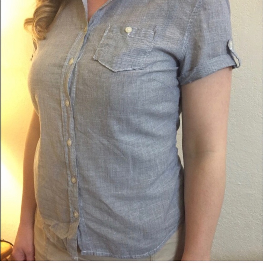 Aeropostale button down blouse