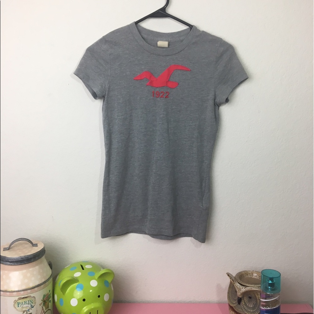Hollister Grey T-Shirt 1922