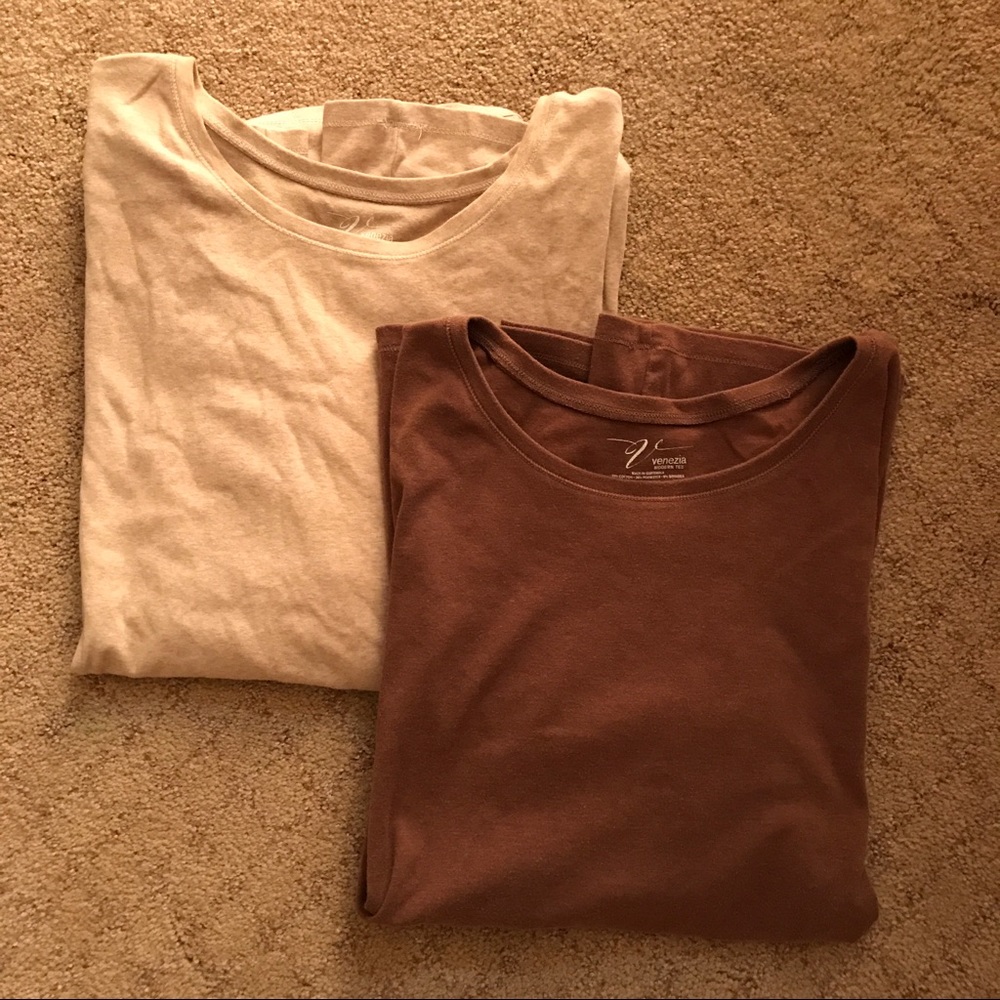 LANE BRYANT neutral summer tees!!🌼🌼