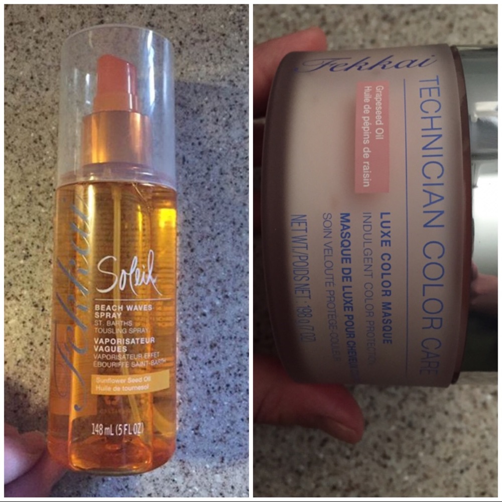 NEW Fekkai Beach Waves Spray & Color Care Masque