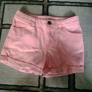 Pink shorts
