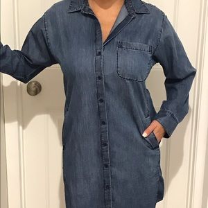 Denim shirt Dress
