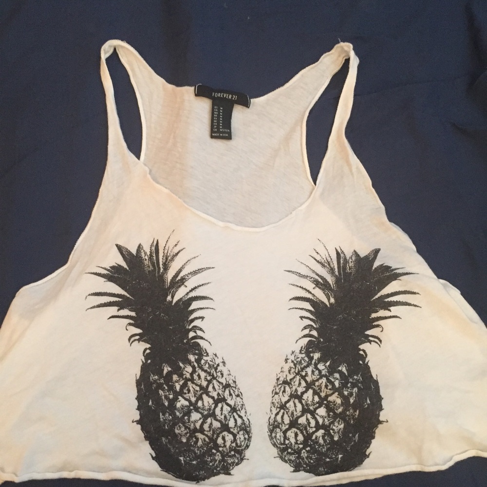 Pineapple crop top