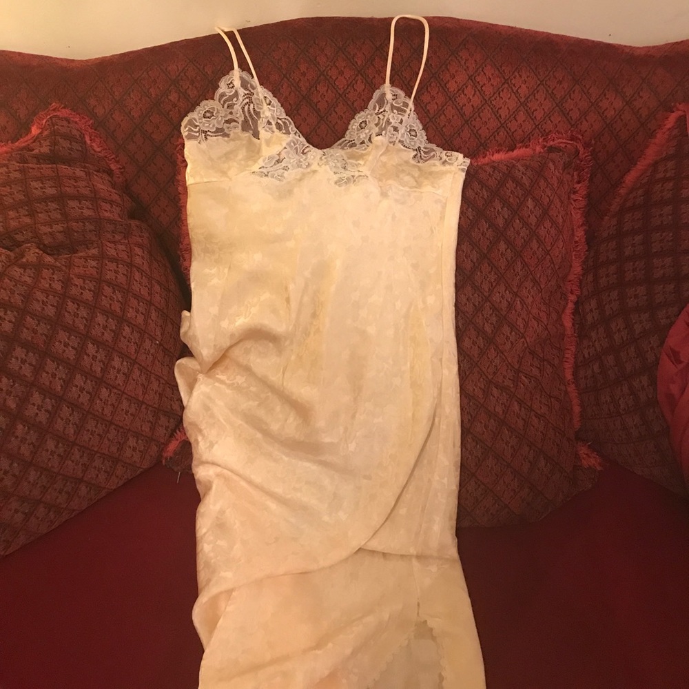Vintage christian dior lingerie gown
