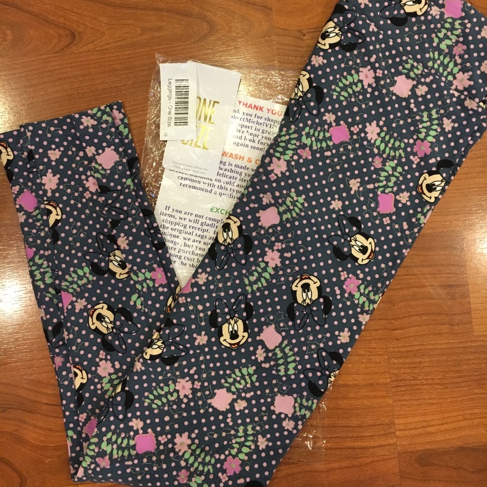 NEW! Disney Minnie Mouse OS Lularoe Leggings