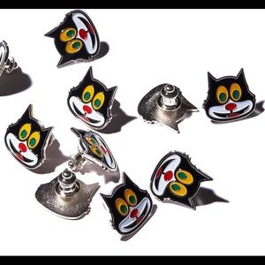 Supreme Mad Cat Pin