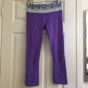 Lululemon run crop pant