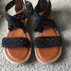 Black sandals