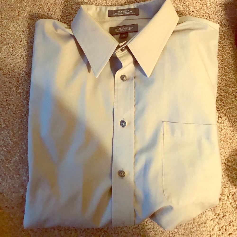 Men's grey dress shirt XL