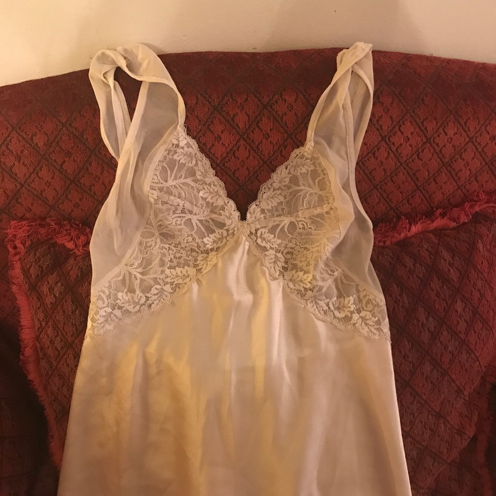 Vintage lingerie gown