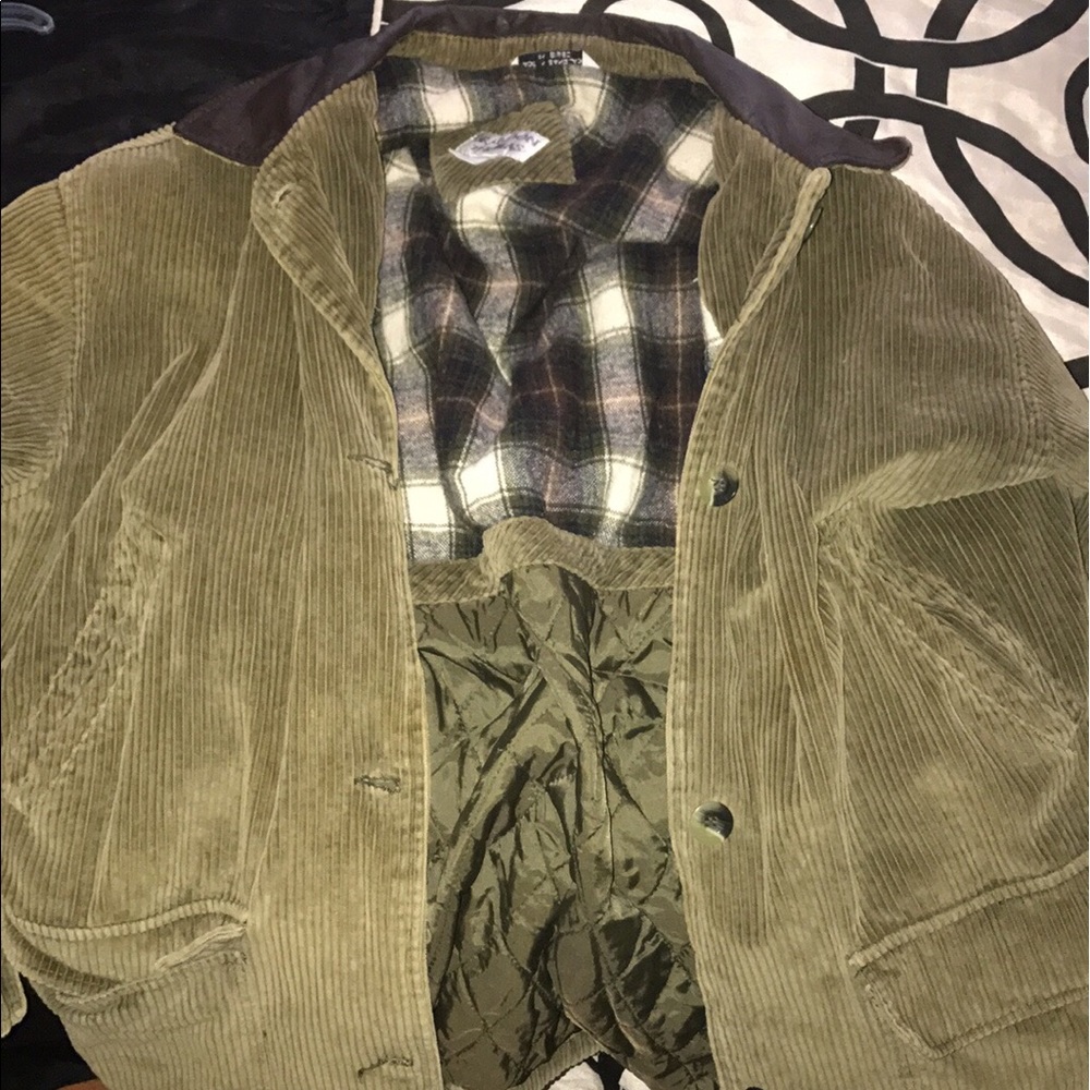 Corduroy olive Green jacket