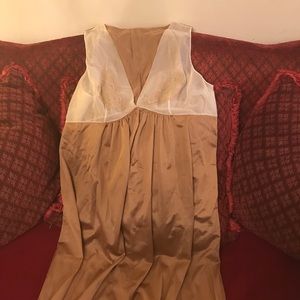 Vintage lingerie gown