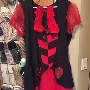 Torrid Queen of Hearts halloween costume