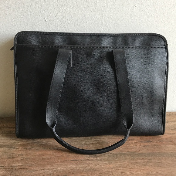 Vintage Christian Dior Monogram Briefcase Bag - Picture 1 of 8