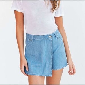 Urban Outfitters BDG Alix Skort (Light Blue)