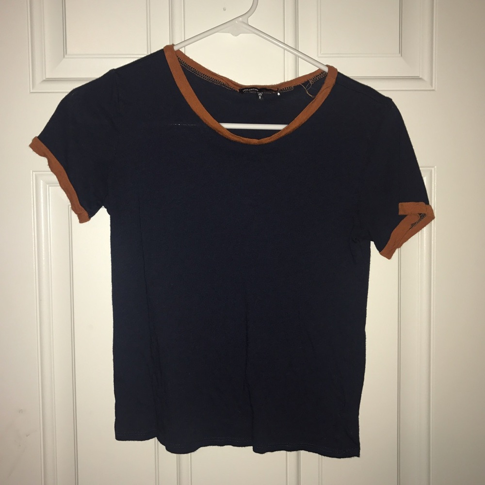 Blue and Orange Top