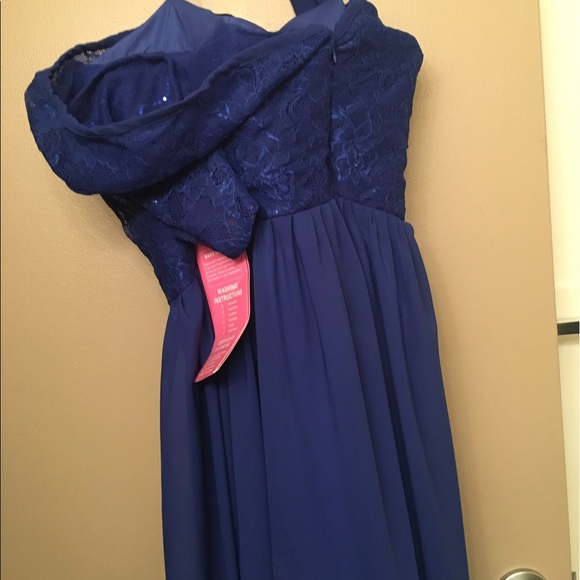 Navy blue brides maid dress - Picture 3 of 3