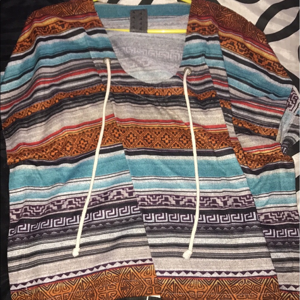 Mexican short sleeve sweater