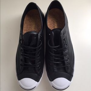 CONVERSE Jack Purcell Leather (Black) NEW