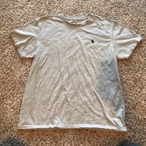 Polo grey heather tee, Large