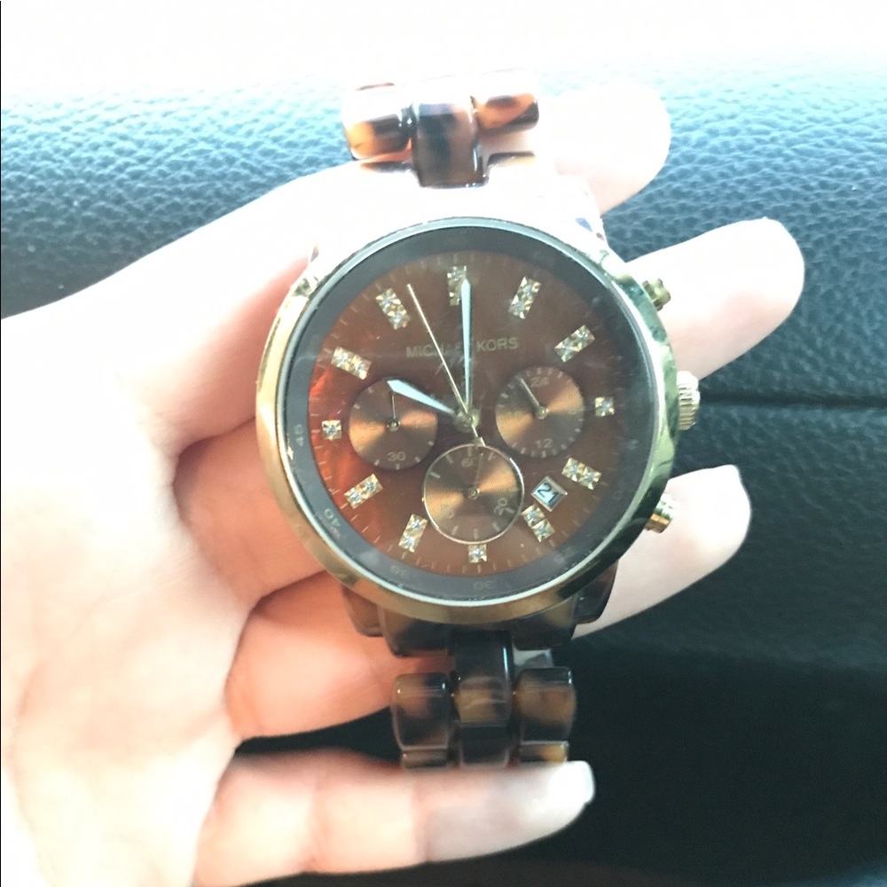 Tortoise Shell Watch - image 1