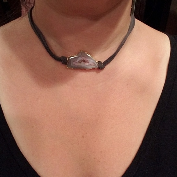 Druzy Choker - Picture 3 of 3