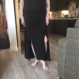 Black Maxi Skirt