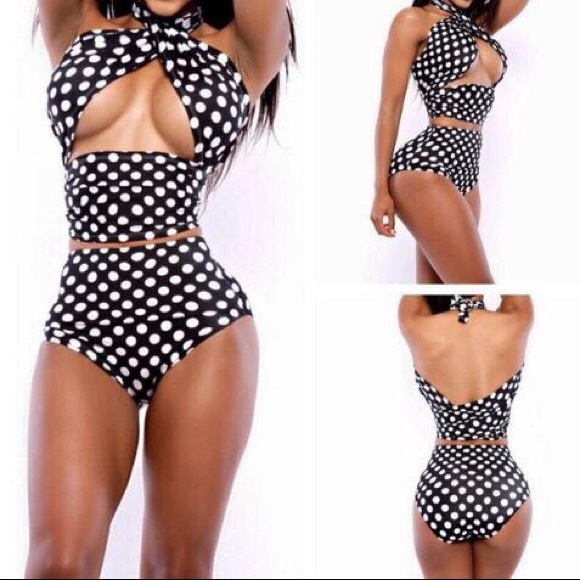 Womens Geometric Patterns Triangle Bikini Swimsuit - Picture 2 of 2