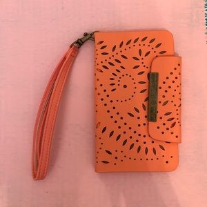 Cell phone wallet case