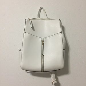 White backpack