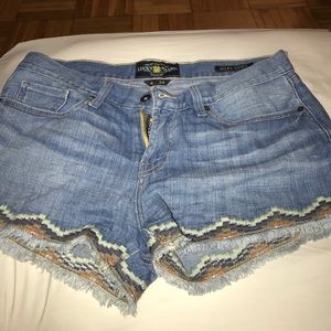 Lucky brand denim shorts