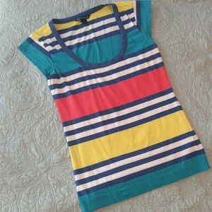 French Connection Scoop Neck Tee EUC