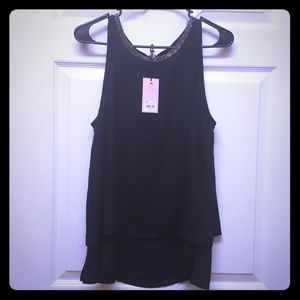 NEW Juicy Couture Black tank top size xl