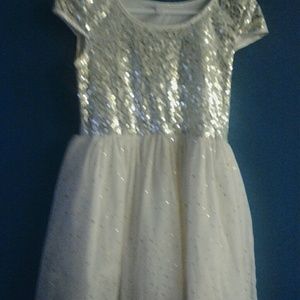 Gold sparkle dress