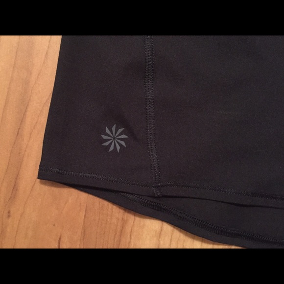 Athleta Black Top With Mesh, size small - Picture 2 of 4