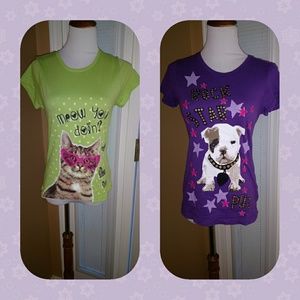 Two girls 14/16 shirts