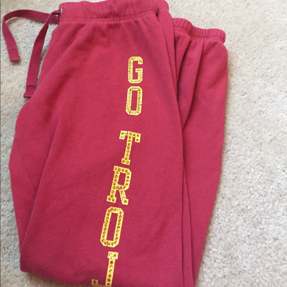 Victoria's Secret USC Trojan sweatpants