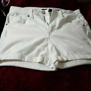 High waisted midi short