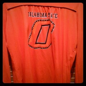 Oklahoma State Pokes Studded Long Sleeve Shirt