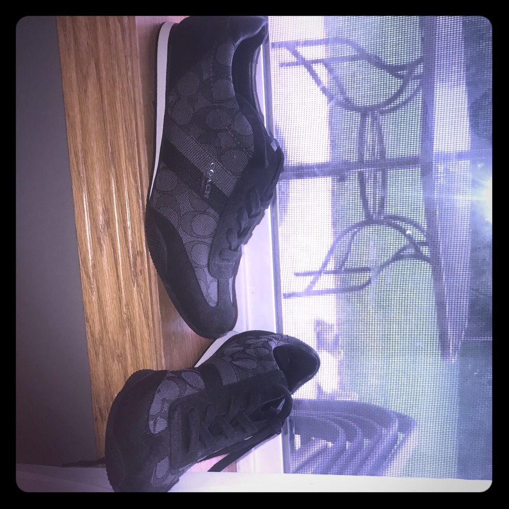 Brand new black Coach Shoes