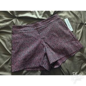 NWT Margaret M Lea Printed Short
