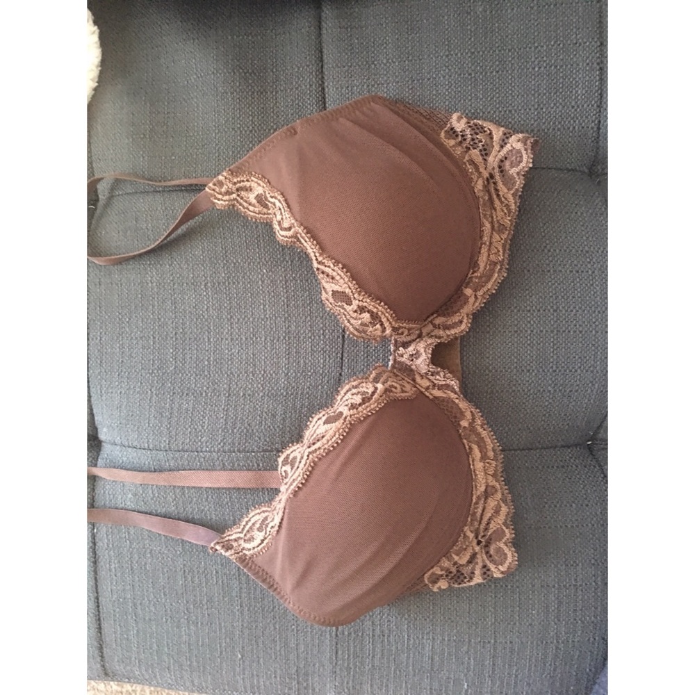 Natori feathers bra chocolate brown 30D