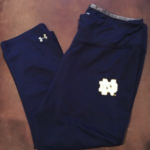 Notre Dame Under Armour Crop