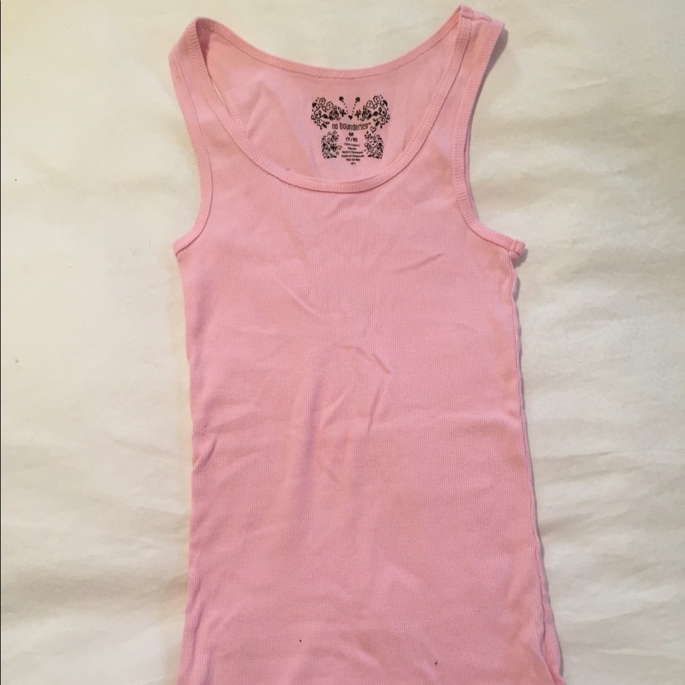 No Boundaries NWOT Pink Tank Top