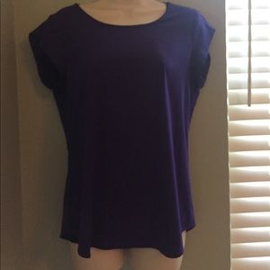 Purple Chico's Tunic Blouse