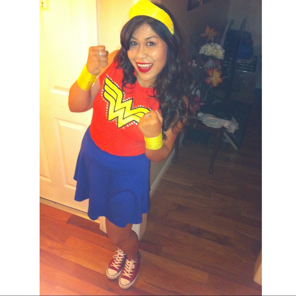 ✨🇺🇸Wonder Woman DIY Simple Costume🇺🇸✨