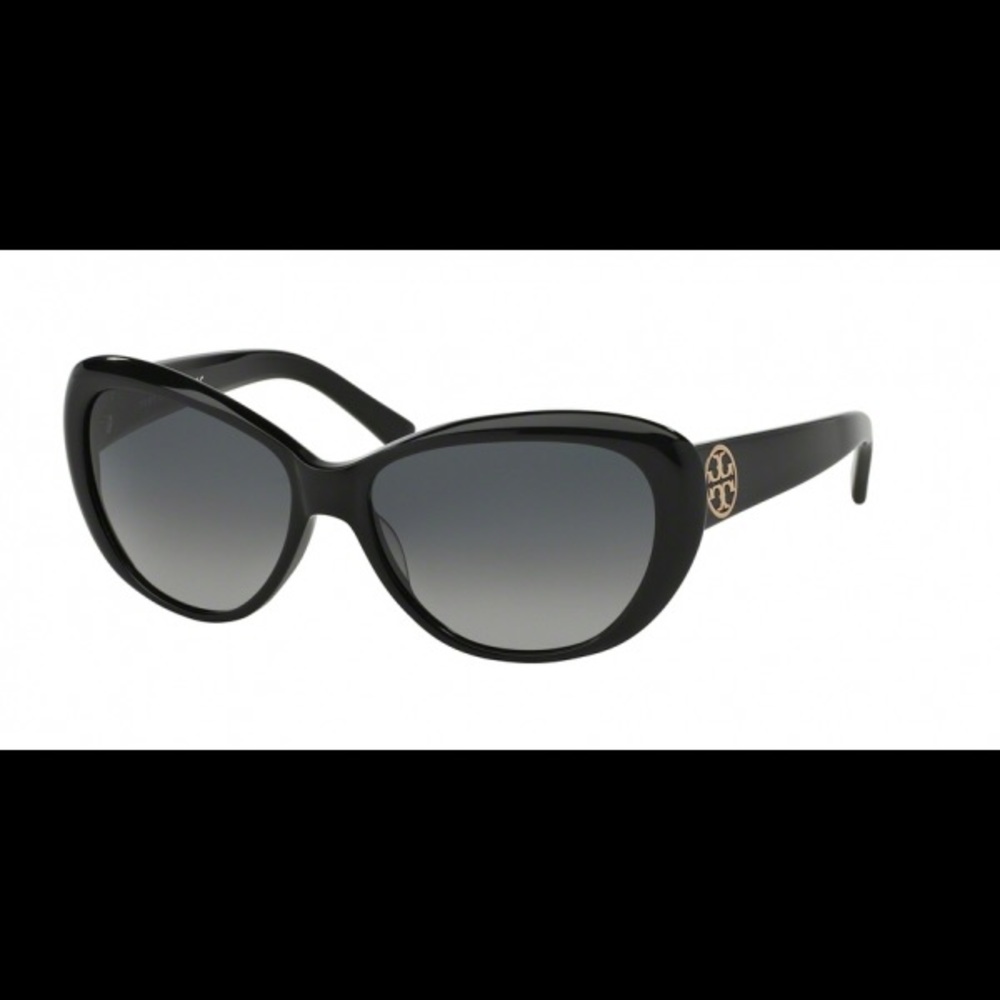 Tory Burch Black Cat Eye Sunglasses