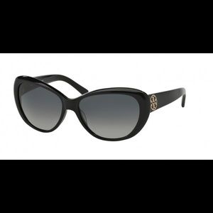 Tory Burch Black Cat Eye Sunglasses