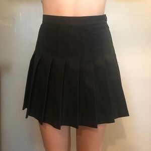 American Apparel Pleated Tennis Skirt