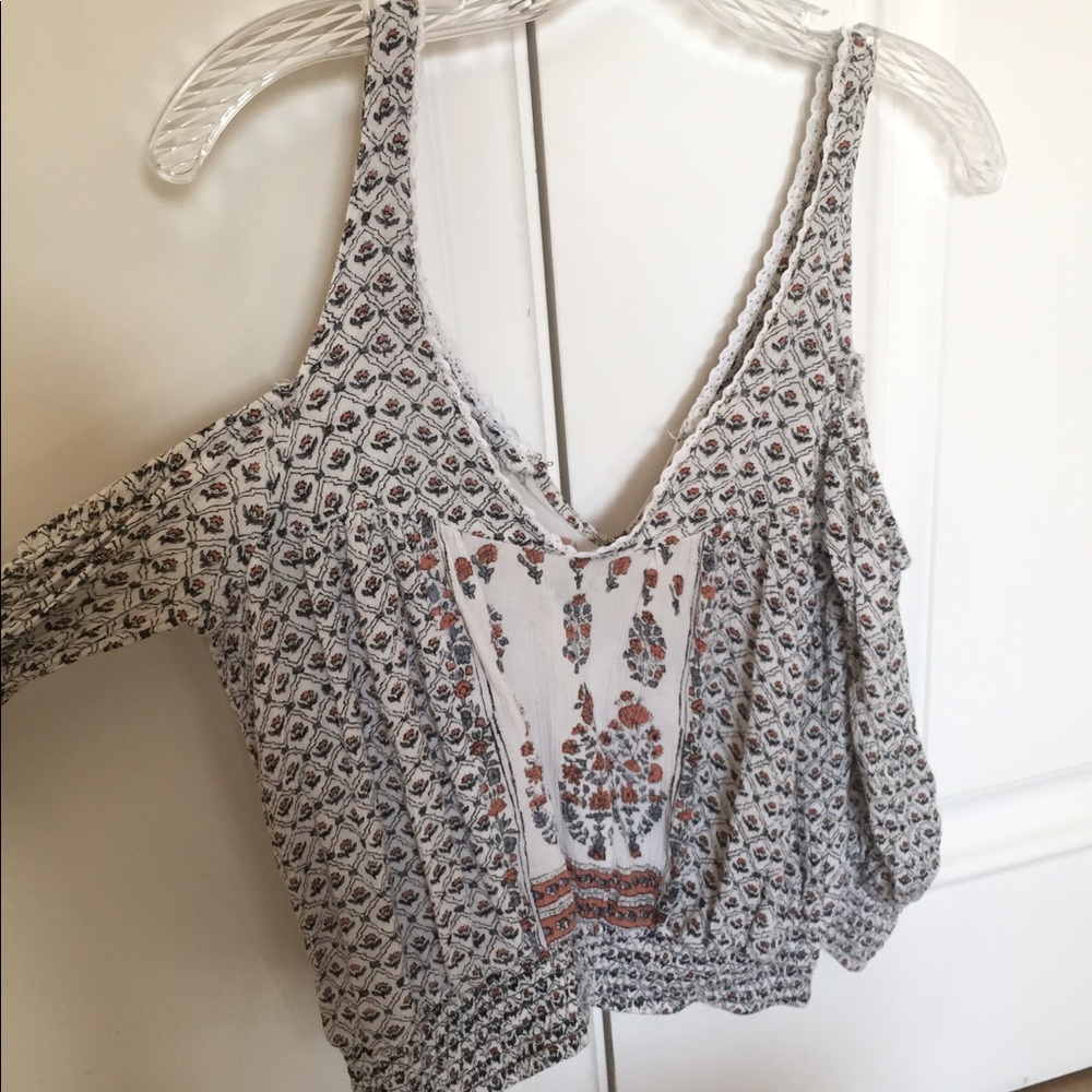 Floral print top